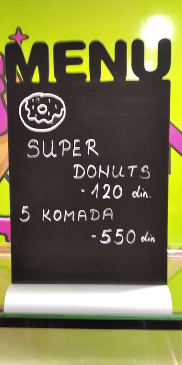 Donut planet cene