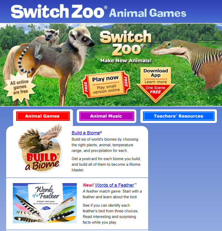 10 edukativnih sajtova - Switch Zoo