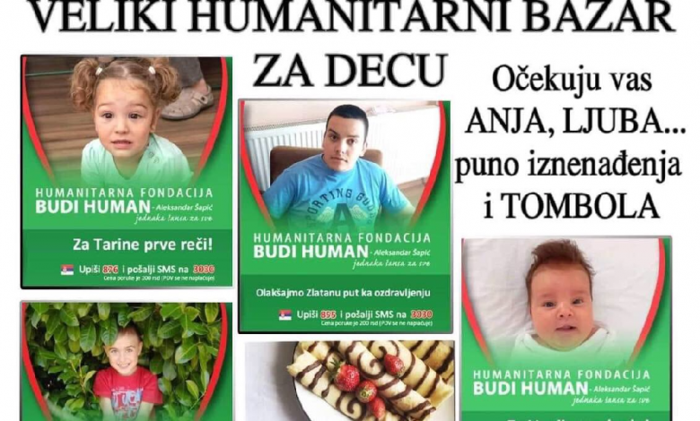 Poster za humanitarni bazar