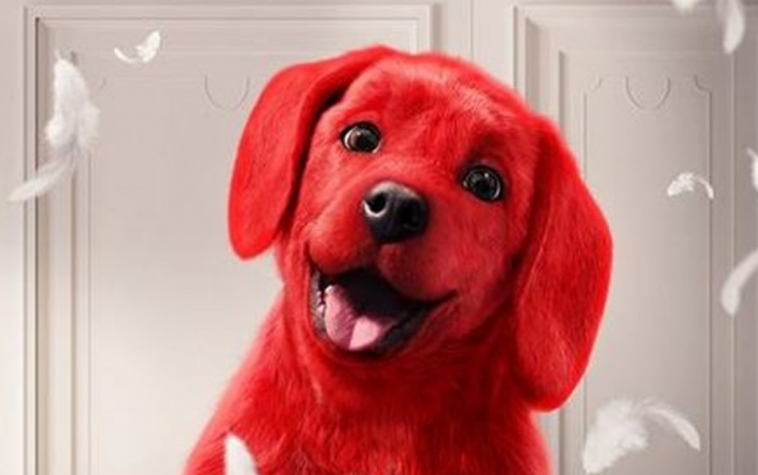 Kliford veliki crveni pas plakat