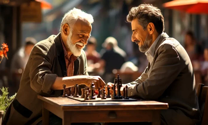 Penzioneri igraju šah