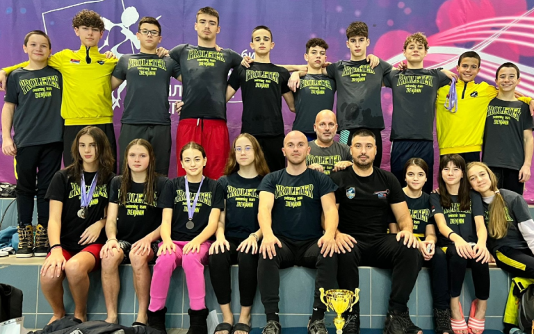 Plivački klub Proleter doneo 18 medalja sa prvenstva Srbije