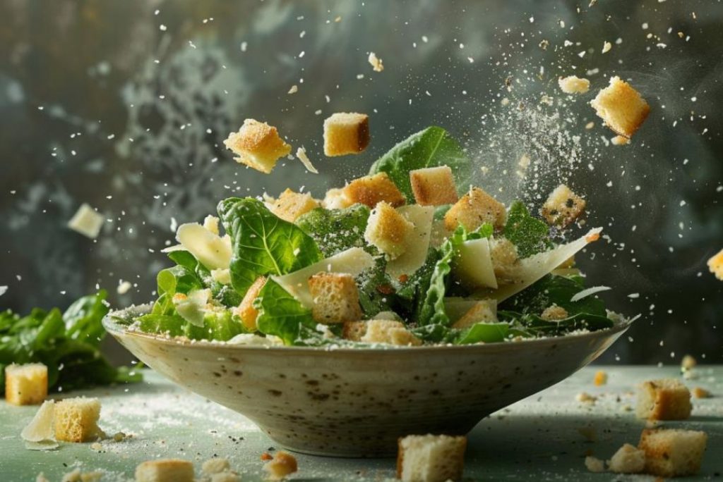 Cezar salata - ideja za serviranje