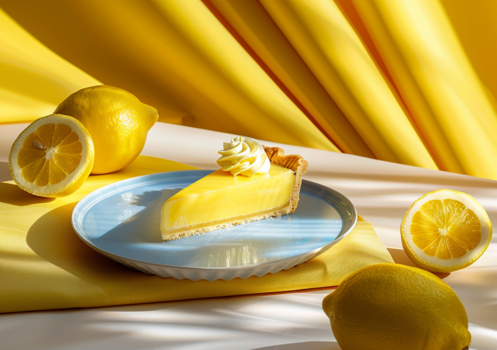 Limun tart - ideja za serviranje
