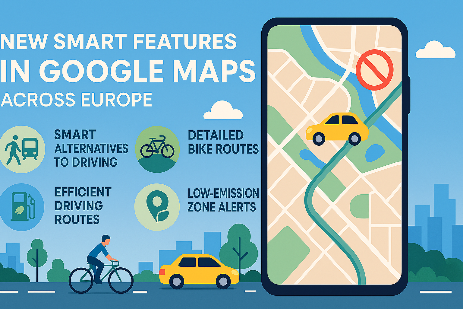 Google Maps uvodi nove pametne funkcije širom Evrope 1 google maps
