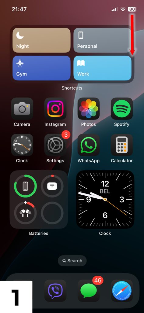 iPhone kako snimiti ekran i još 4 korisna saveta 4 swipe down 2 1
