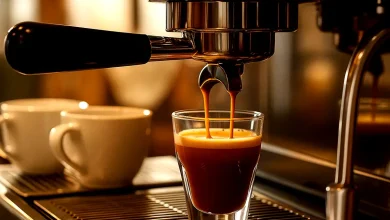 Kafa i krvni pritisak - fotografija espreso aparata