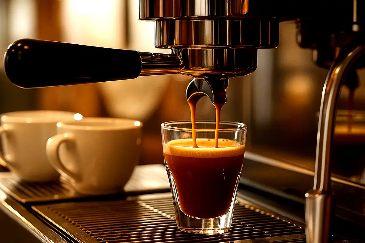 Kafa i krvni pritisak: Smrtni neprijatelj ili neočekivani saveznik vašeg srca? 1 Kafa i krvni pritisak - fotografija espreso aparata