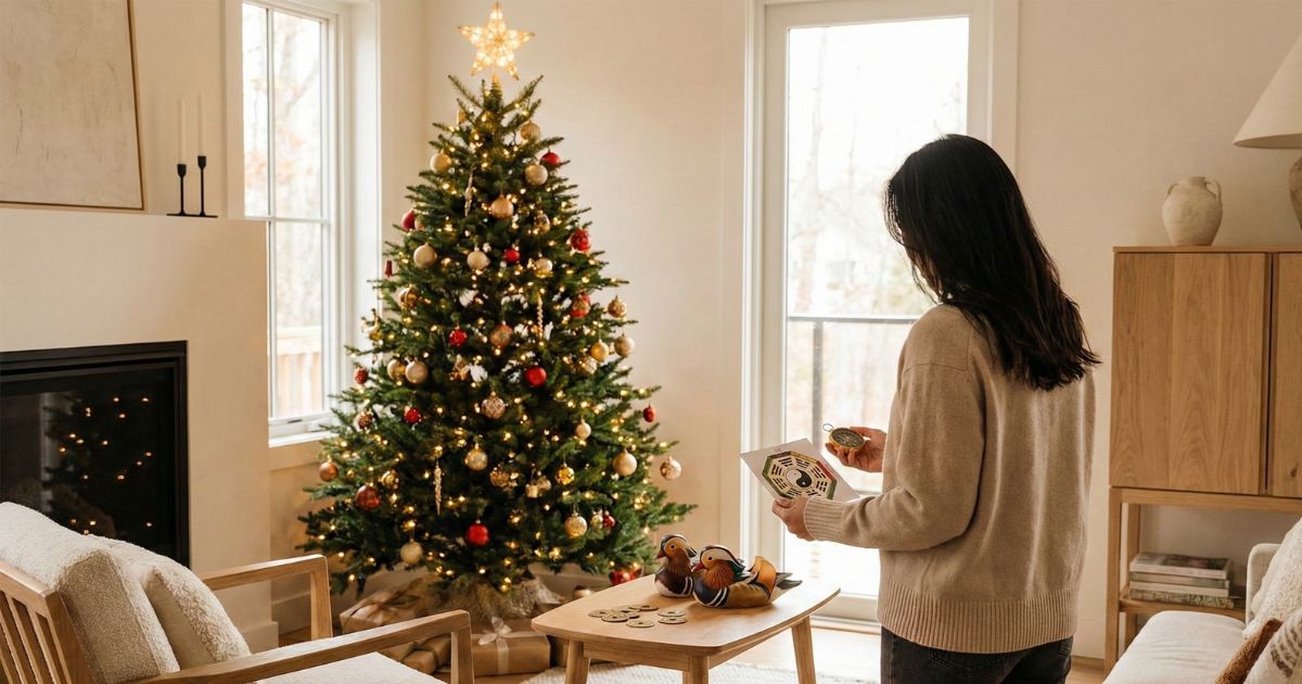 Gde stavljate jelku? Jedno mesto u kući privlači novac, a drugo svađe (Feng Shui vodič za praznike) 1 kićenje jelke