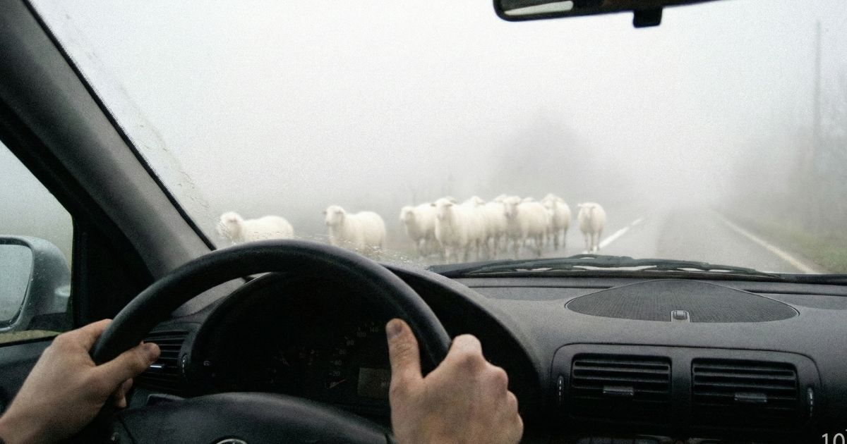 Ovce u magli: Zašto su automatska svetla smrtna zamka po ovakvom vremenu (i trik da vam stakla ne magle) 1 svetla, ovce u magli